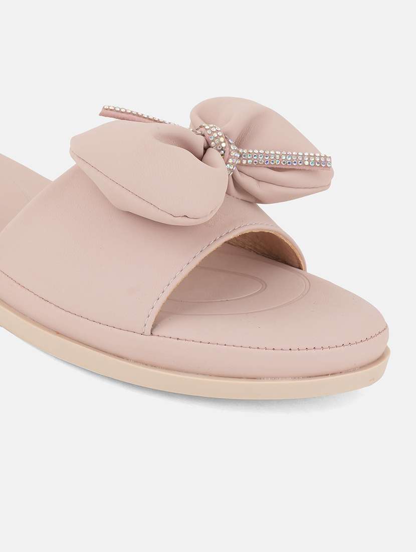 women solid slip on wedges - 22084630 - Standard Image - 4