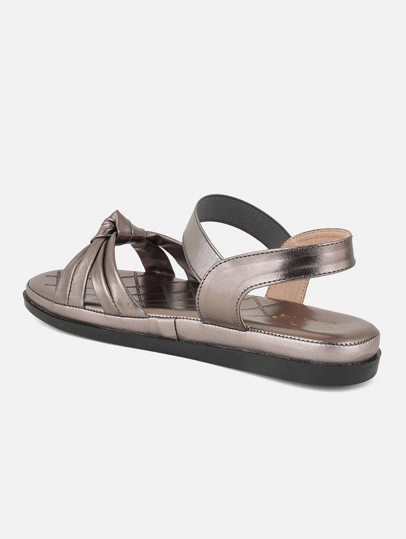 women solid back strap wedge - 22084643 - Standard Image - 4