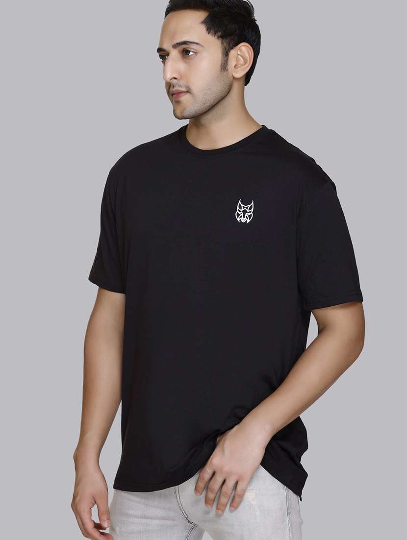 men back print round neck regular fit t-shirt - 22084725 -  Standard Image - 1