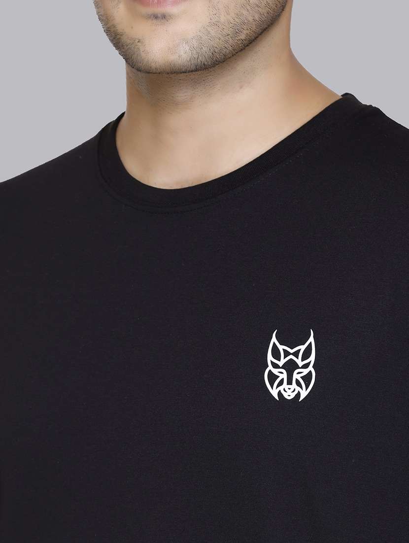 men back print round neck regular fit t-shirt - 22084725 -  Standard Image - 4