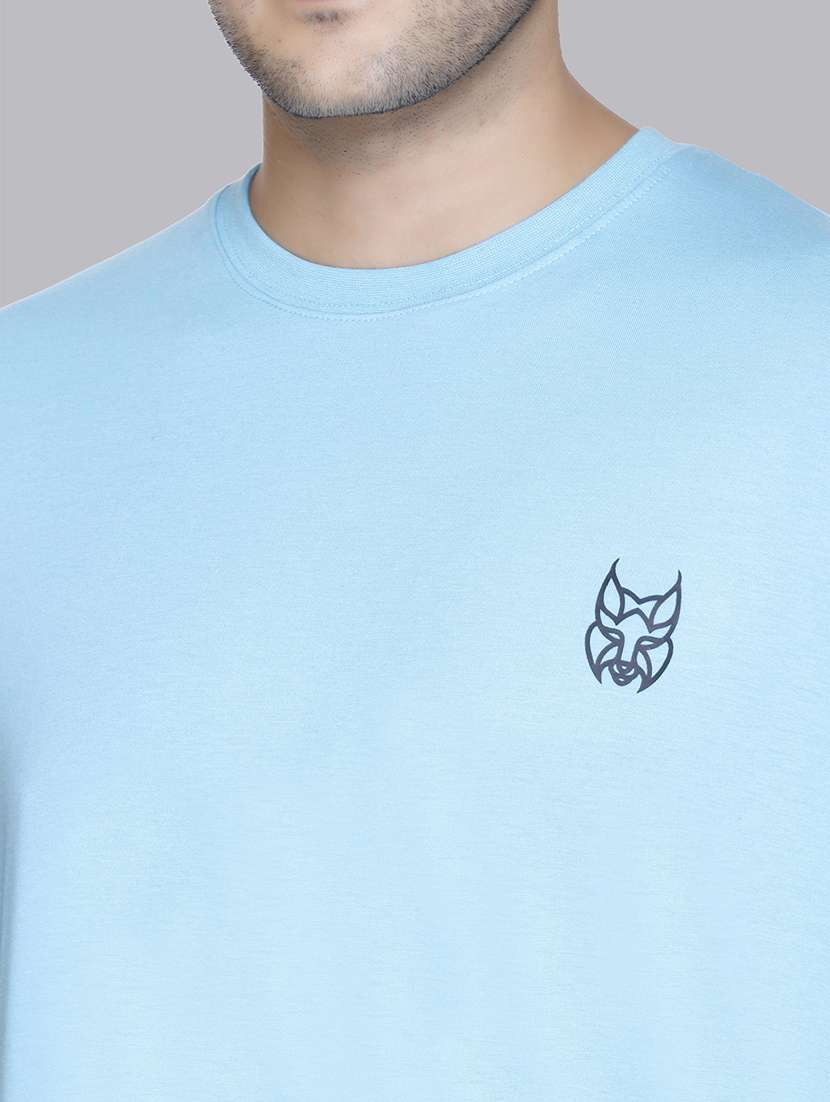 men back print round neck regular fit t-shirt - 22084726 -  Standard Image - 4