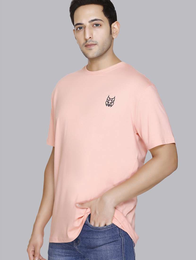 men back print round neck regular fit t-shirt - 22084729 -  Standard Image - 1