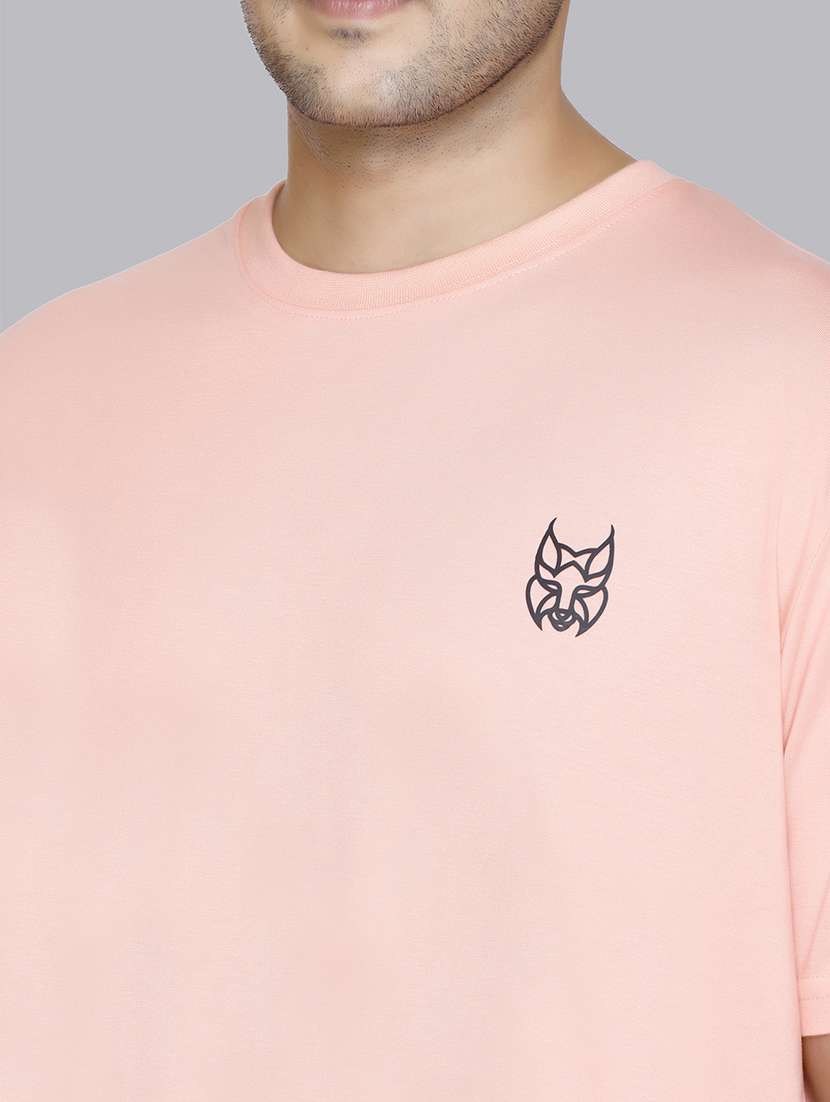 men back print round neck regular fit t-shirt - 22084729 - Standard Image - 4