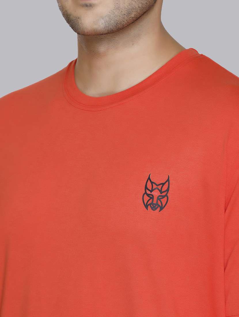 men back print round neck regular fit t-shirt - 22084738 -  Standard Image - 4