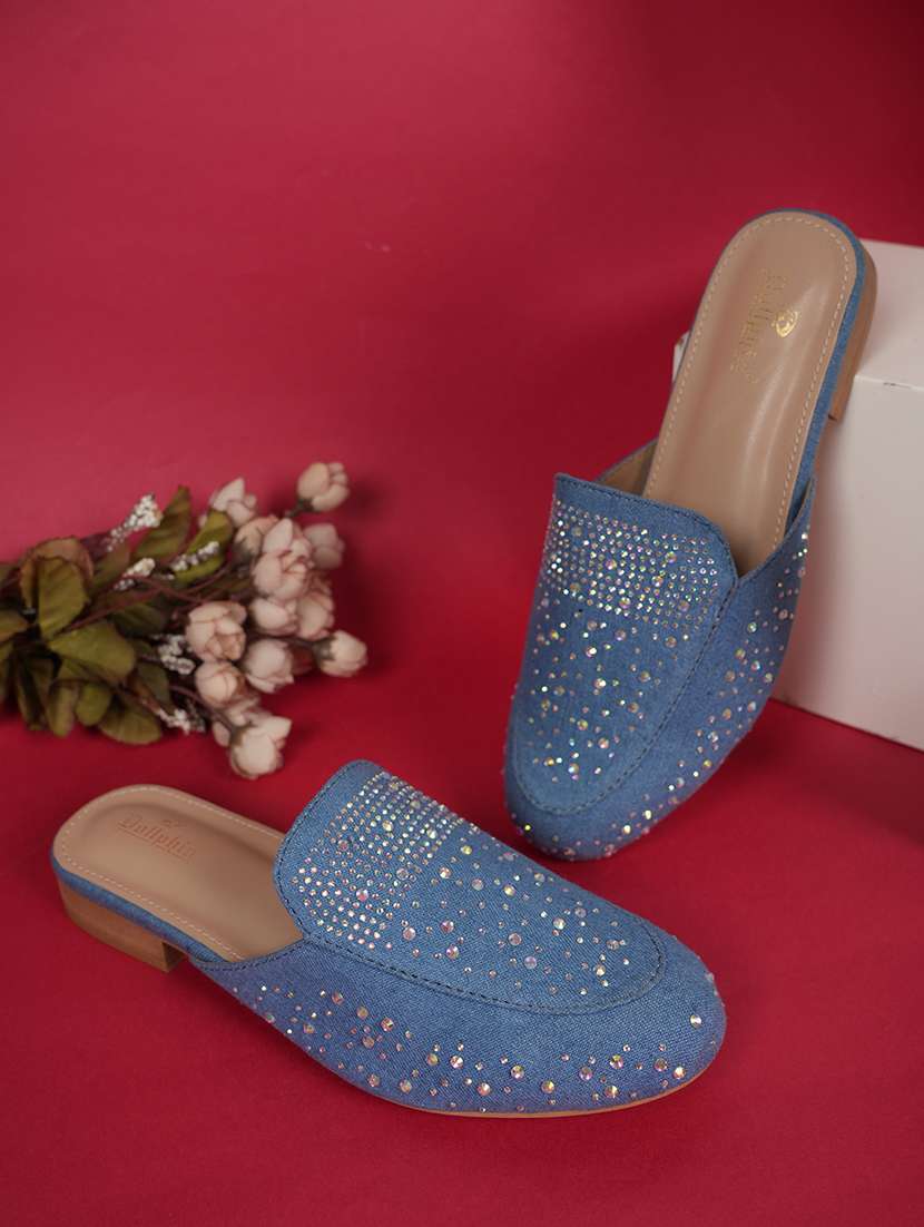 women embellished slip on mule - 22084750 - Zoom Image - 0