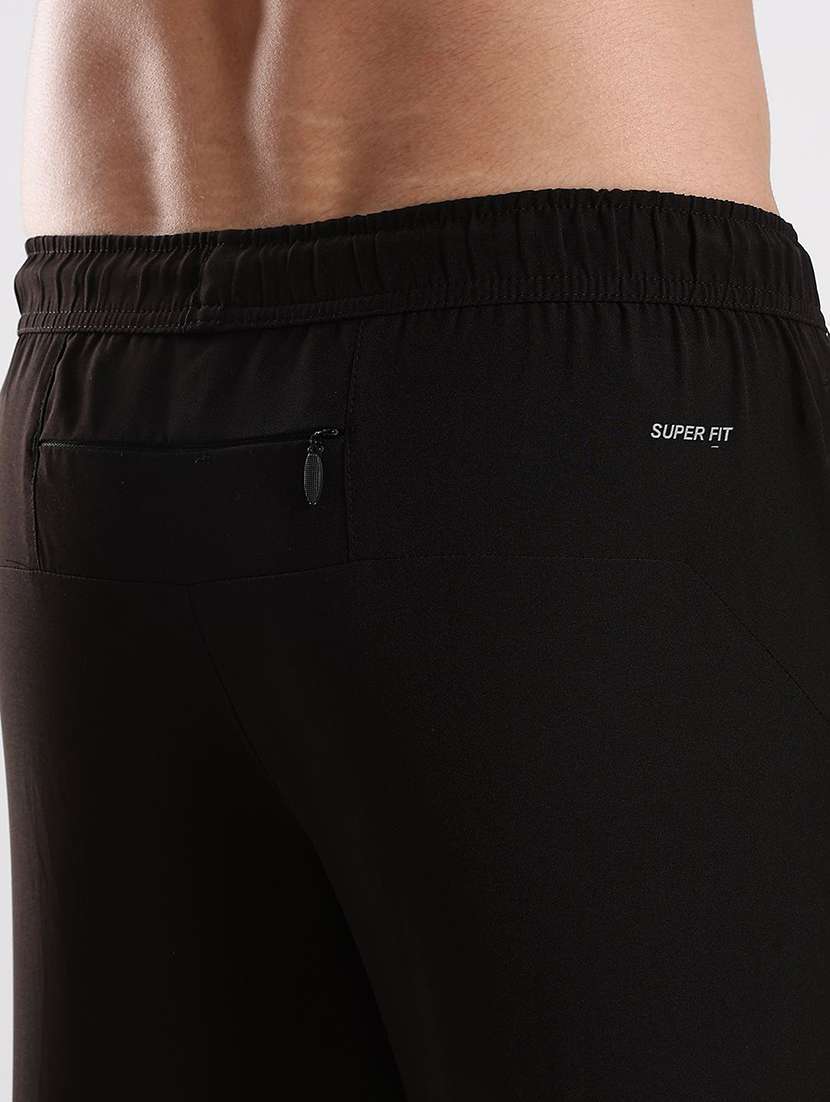 men solid mid rise full length track pant - 22085095 -  Standard Image - 4