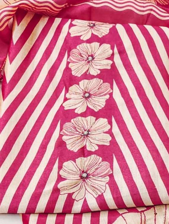 women printed unstitched suit set - 22085120 -  Standard Image - 4