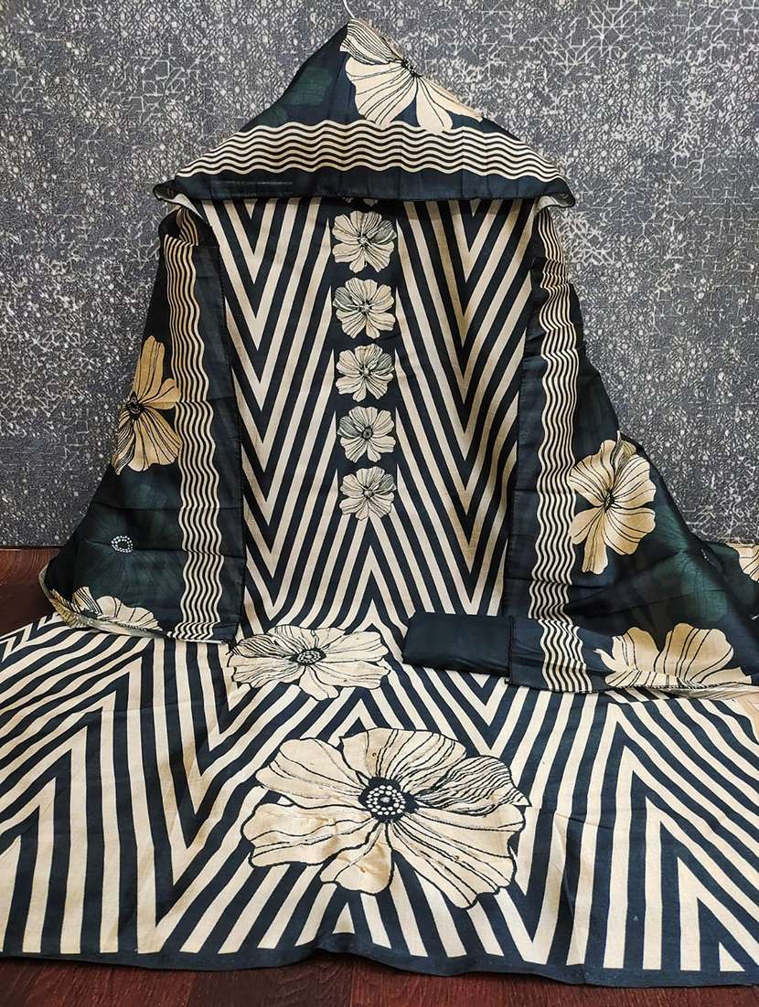 women printed unstitched suit set - 22085123 -  Standard Image - 1