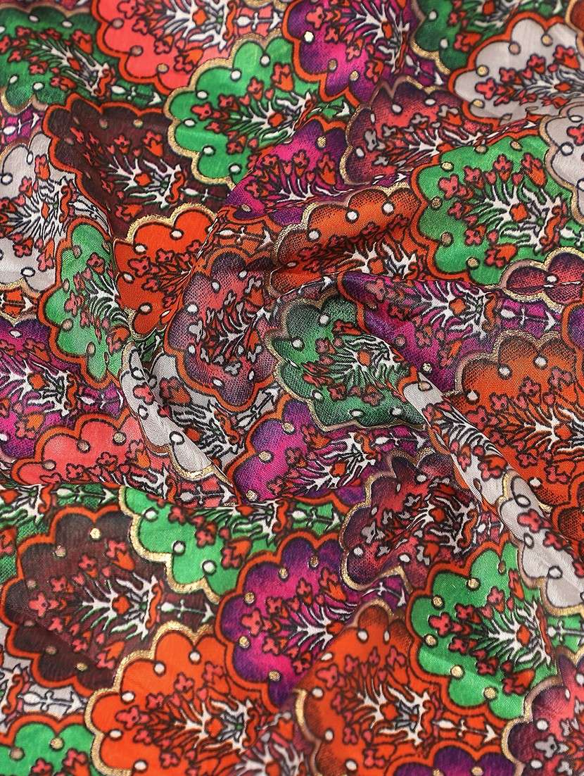 women printed festive wear dupatta - 22085237 -  Standard Image - 1