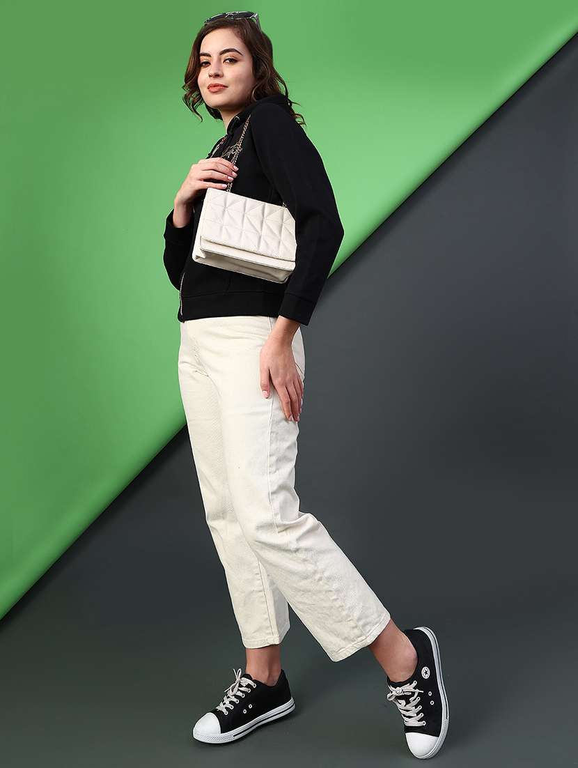 women printed long sleeve hooded sweatshirt - 22085752 -  Standard Image - 4