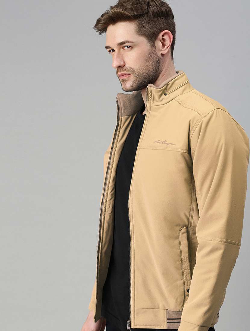 men solid long sleeve bomber jacket - 22085967 -  Standard Image - 1