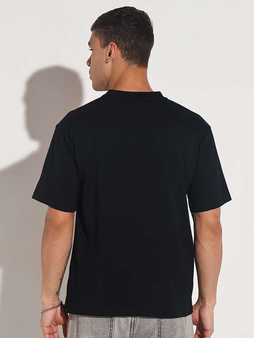 men front print short sleeve regular fit t-shirt - 22086142 - Standard Image - 4