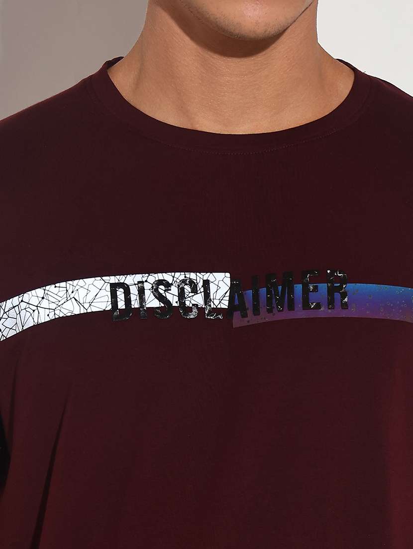 men chest print short sleeve regular fit t-shirt - 22086151 -  Standard Image - 4