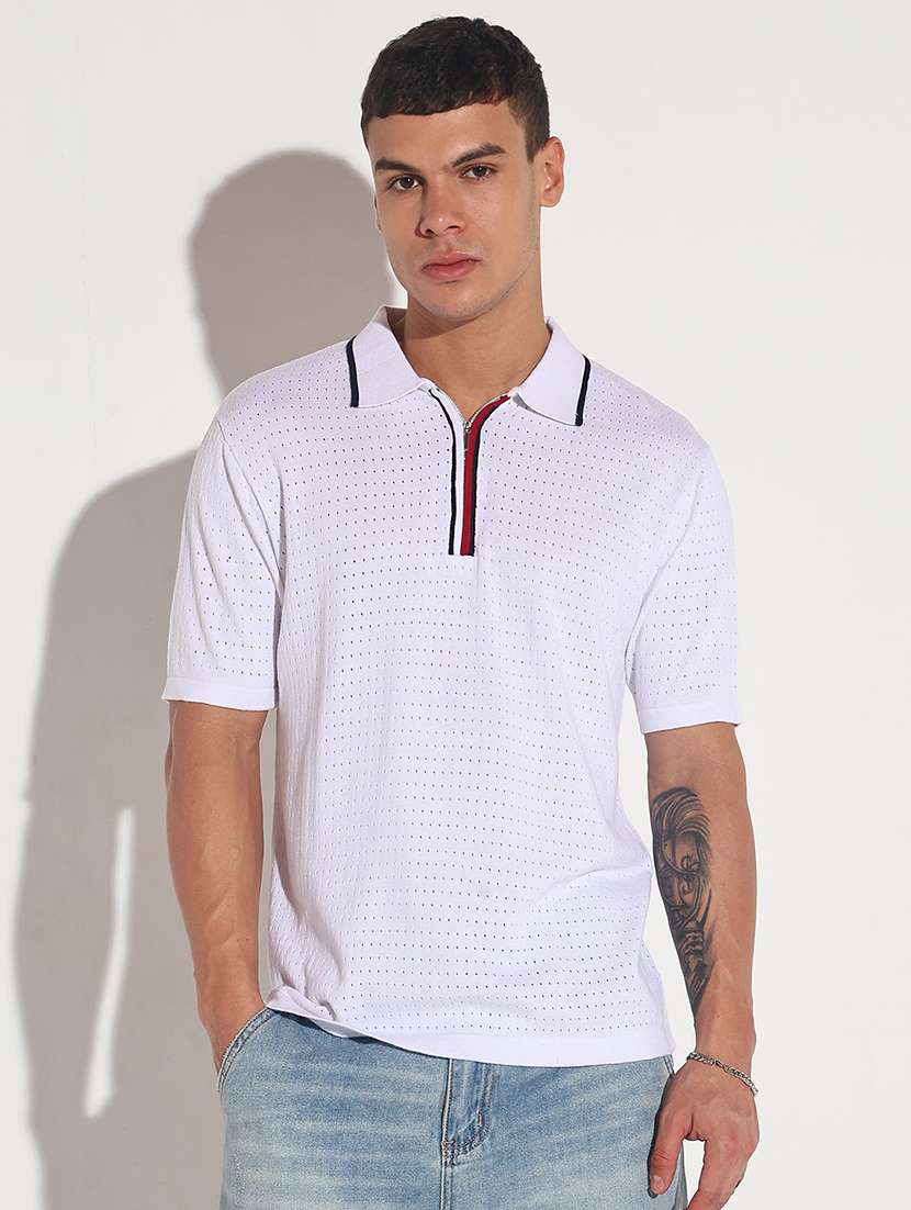 men solid short sleeve regular fit polo t-shirt - 22086160 -  Standard Image - 1