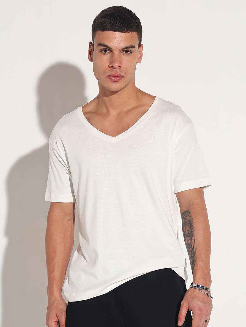 men solid short sleeve regular fit t-shirt - 22086168 -  Standard Image - 1