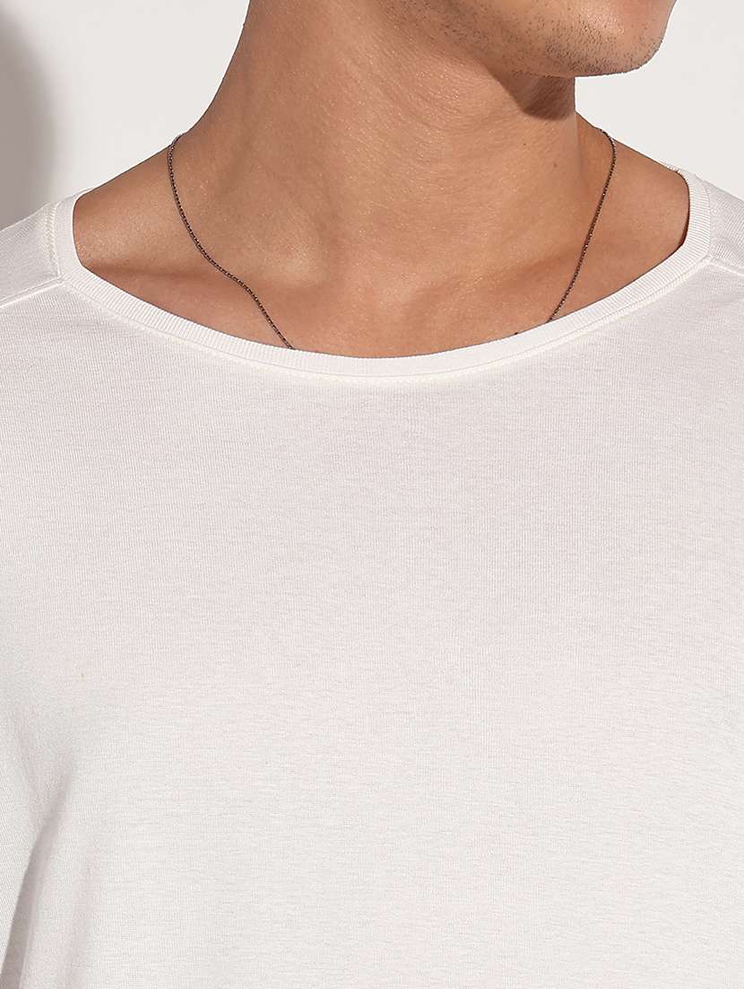 men solid short sleeve regular fit t-shirt - 22086169 - Standard Image - 4
