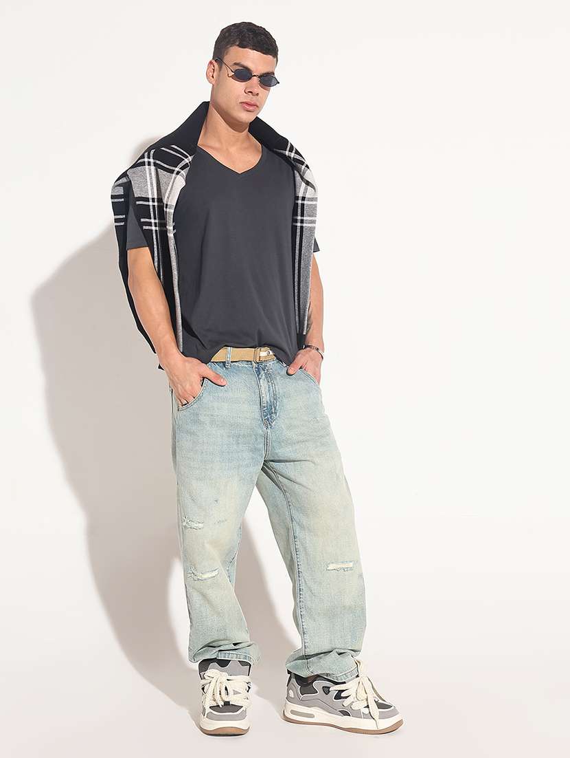 men solid short sleeve regular fit t-shirt - 22086171 - Standard Image - 6