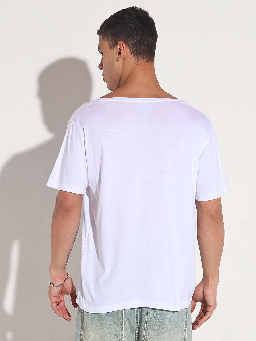 men solid short sleeve regular fit t-shirt - 22086173 - Standard Image - 4