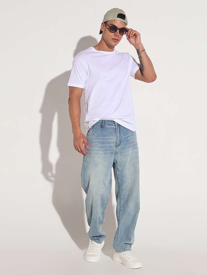 men solid short sleeve regular fit t-shirt - 22086175 - Standard Image - 6