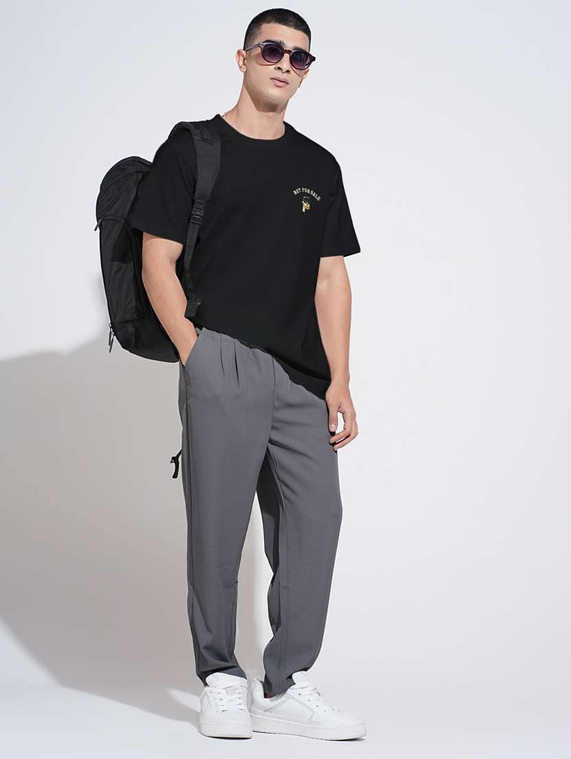 men placemnet print short sleeve regular fit t-shirt - 22086178 -  Standard Image - 6