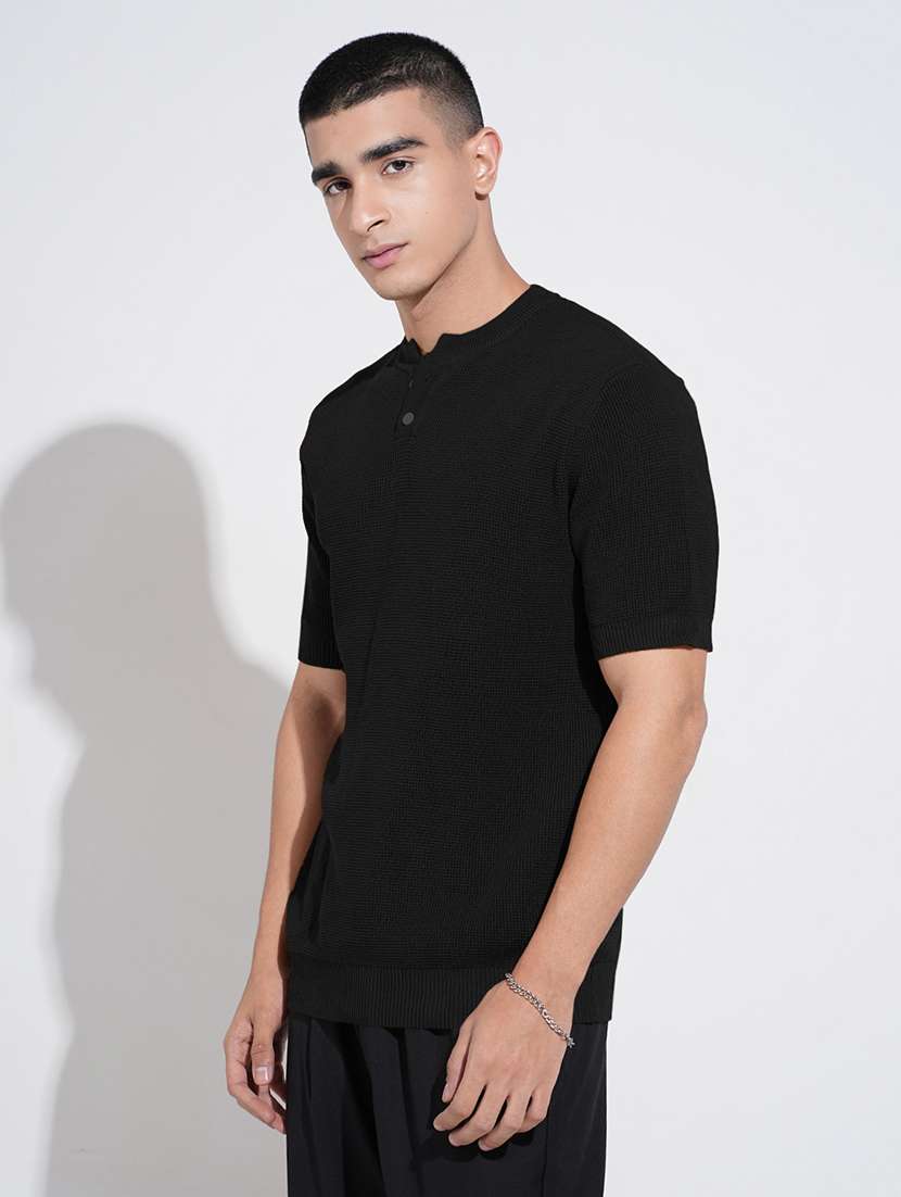 men solid short sleeve regular fit t-shirt - 22086182 -  Standard Image - 1