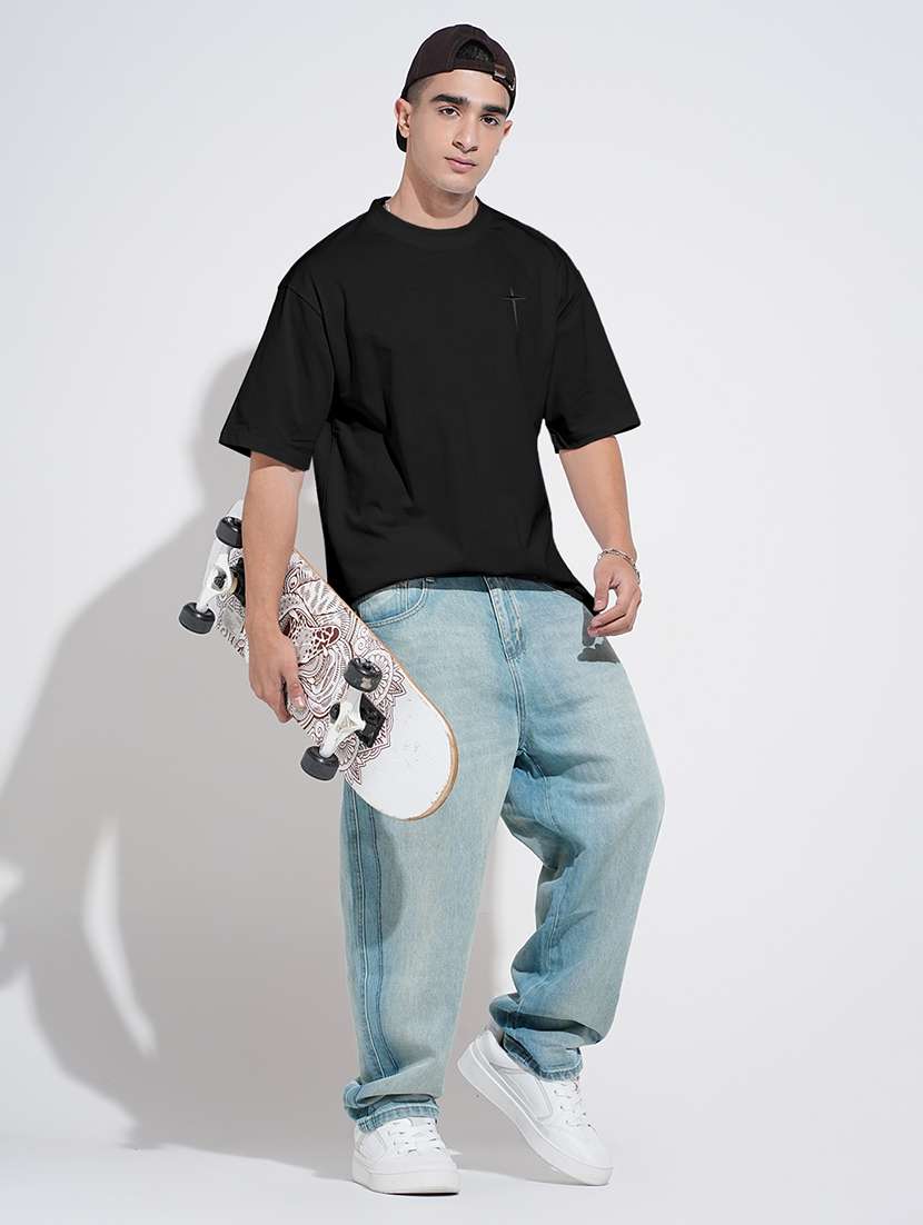 men back print short sleeve oversized t-shirt - 22086189 -  Standard Image - 6