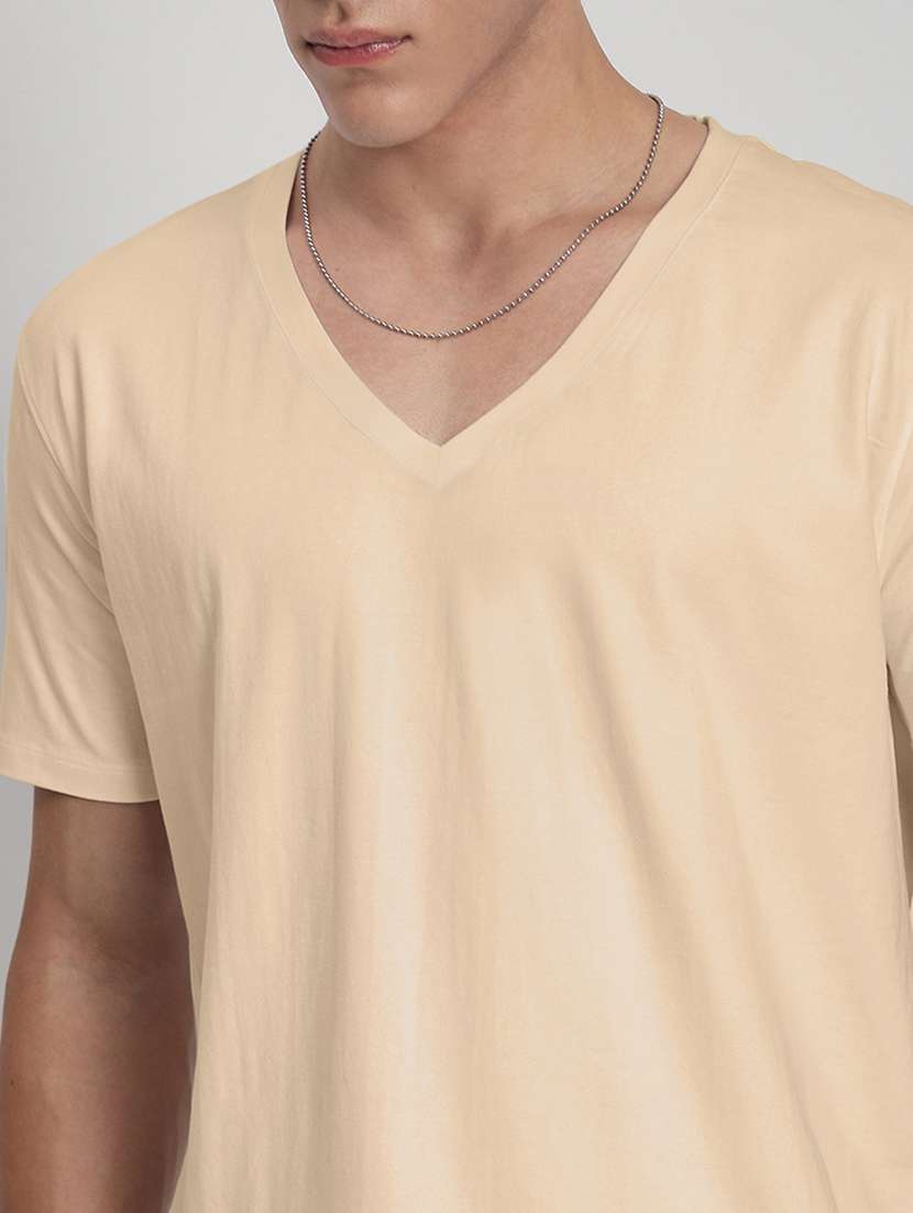 men solid short sleeve regular fit t-shirt - 22086196 -  Standard Image - 4