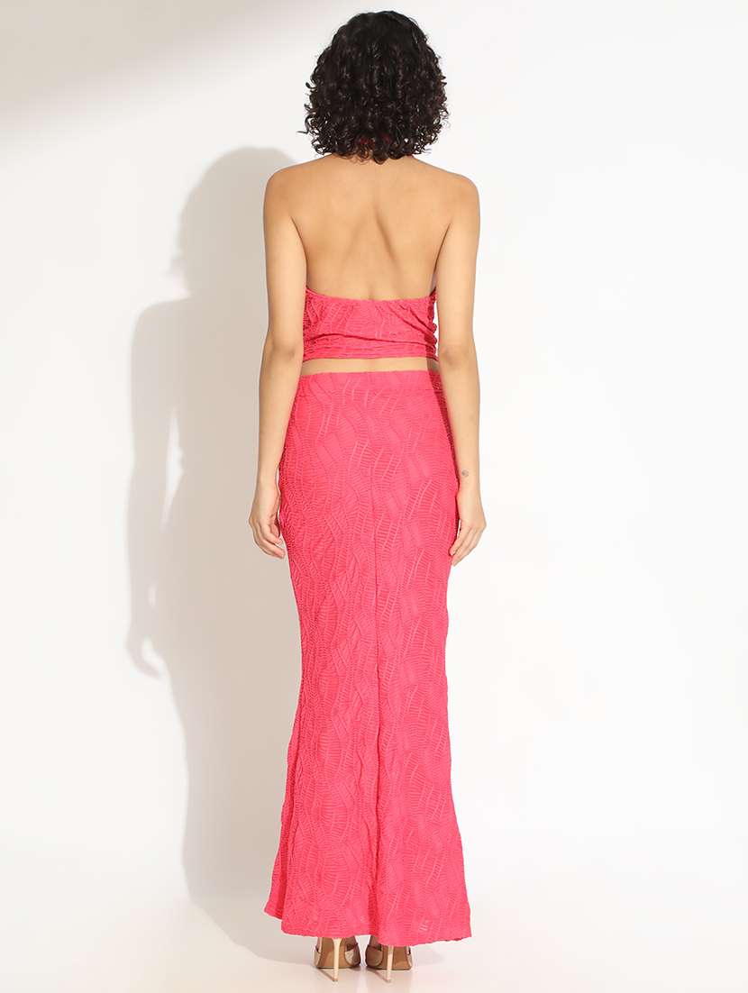 women self designed top and skirt co-ord set - 22086301 -  Standard Image - 4