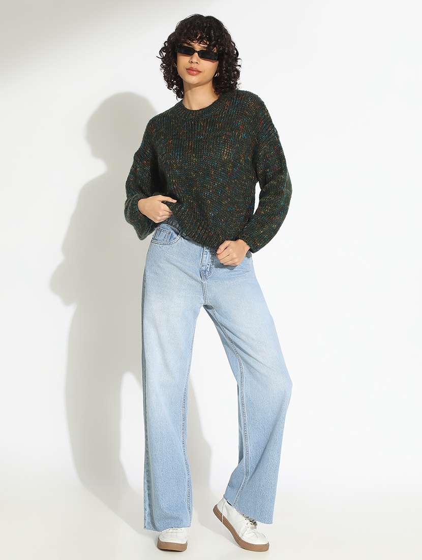 women self designed long sleeve pullover - 22086335 -  Standard Image - 4