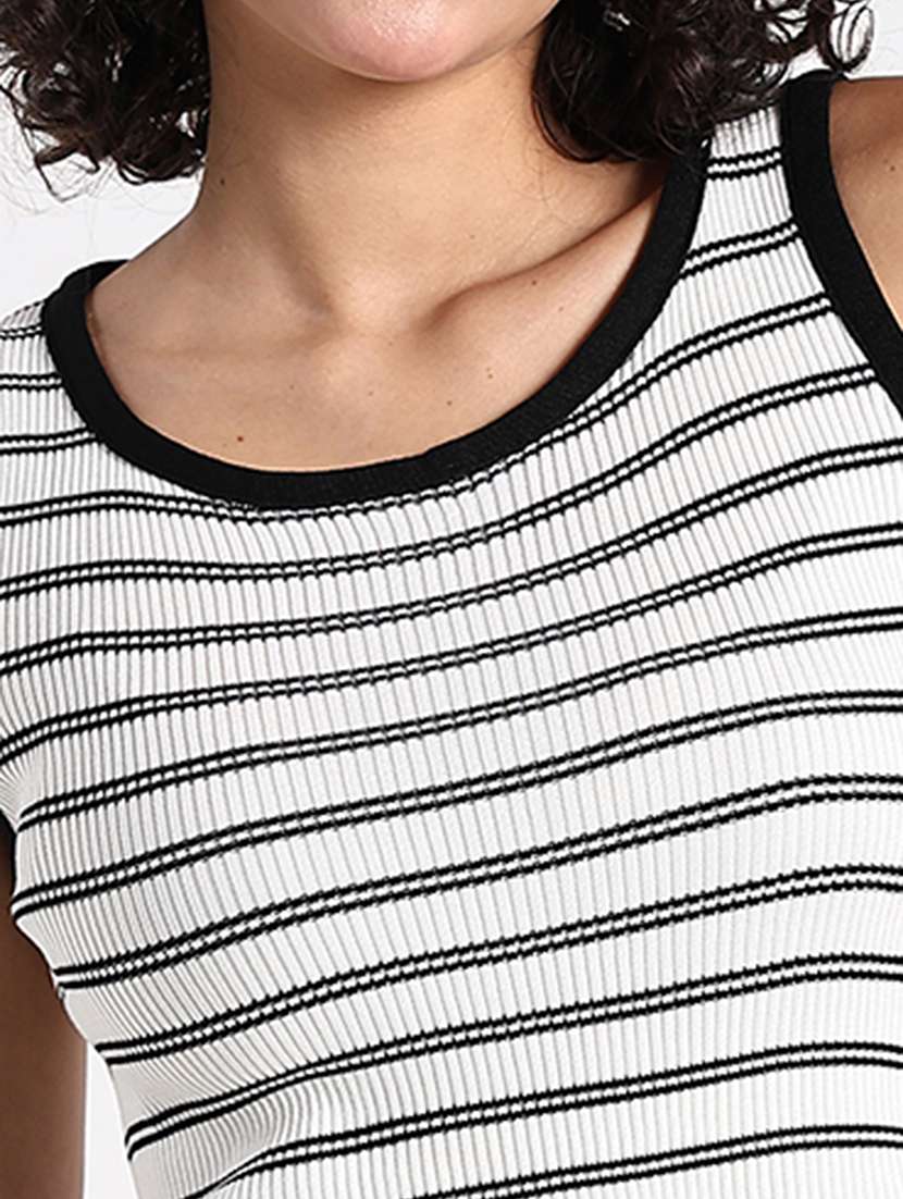 women striped sleeveless tank top - 22086356 - Standard Image - 6