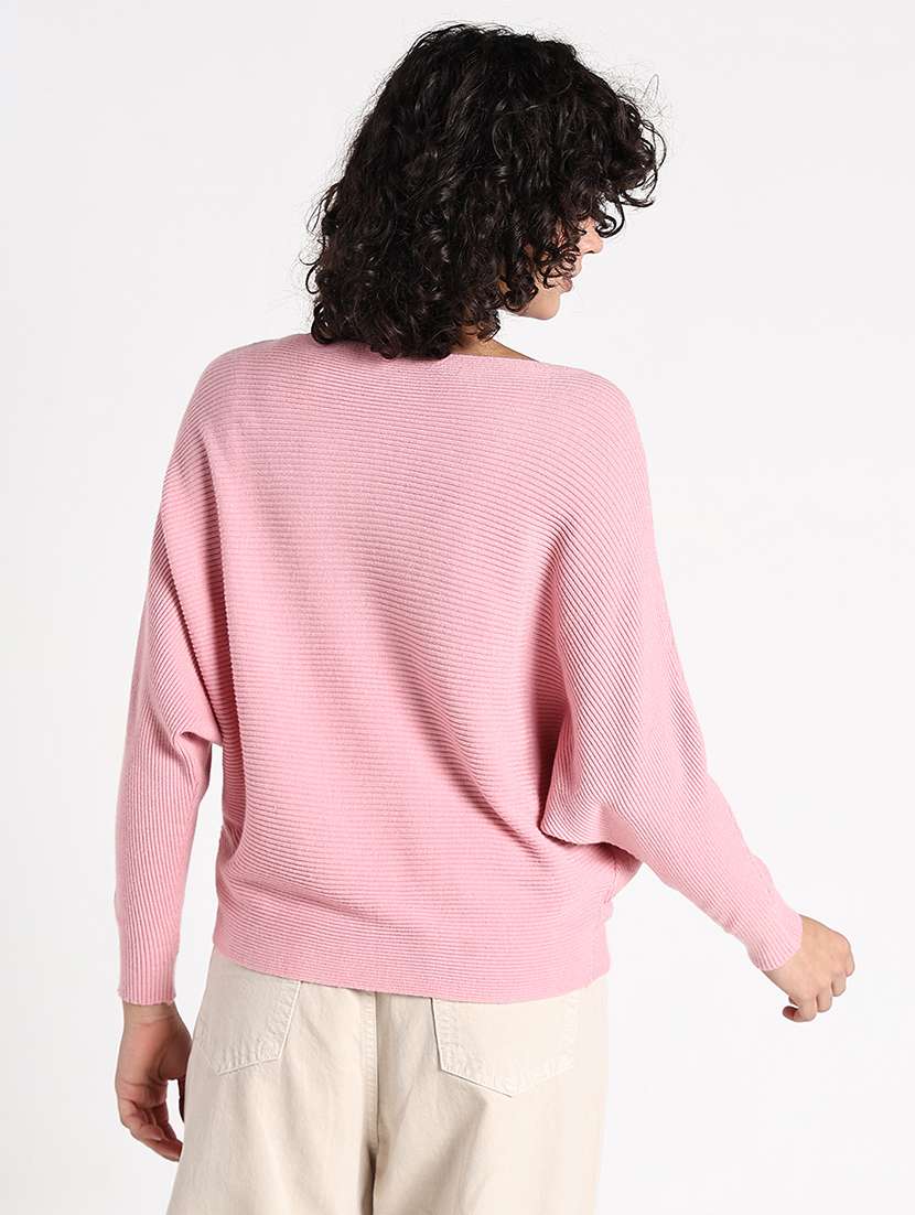 Women Self Designed Long Sleeve Pullover - 22086366 -  Standard Image - 4