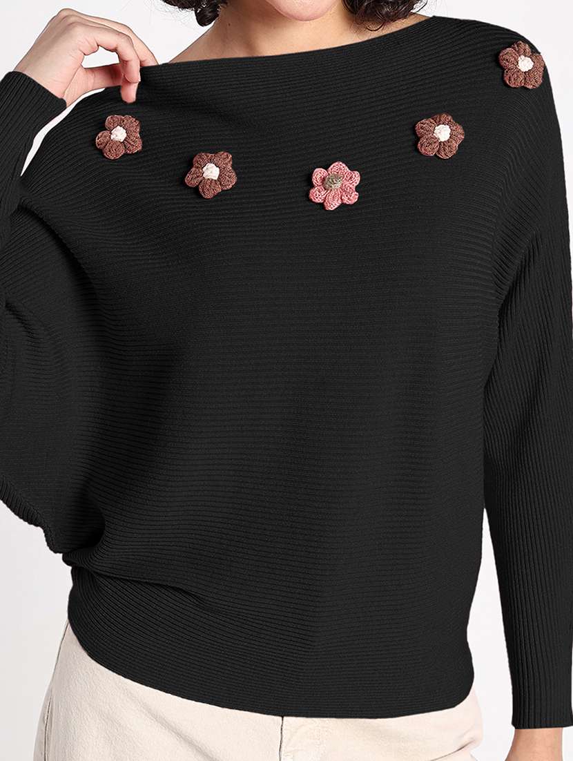 women self designed long sleeve pullover - 22086377 -  Standard Image - 6