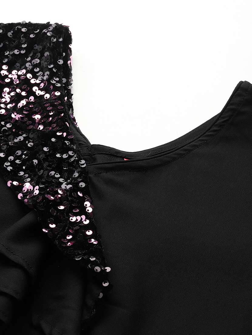 women sequined top and palazzo co-ord set - 22086408 - Standard Image - 4