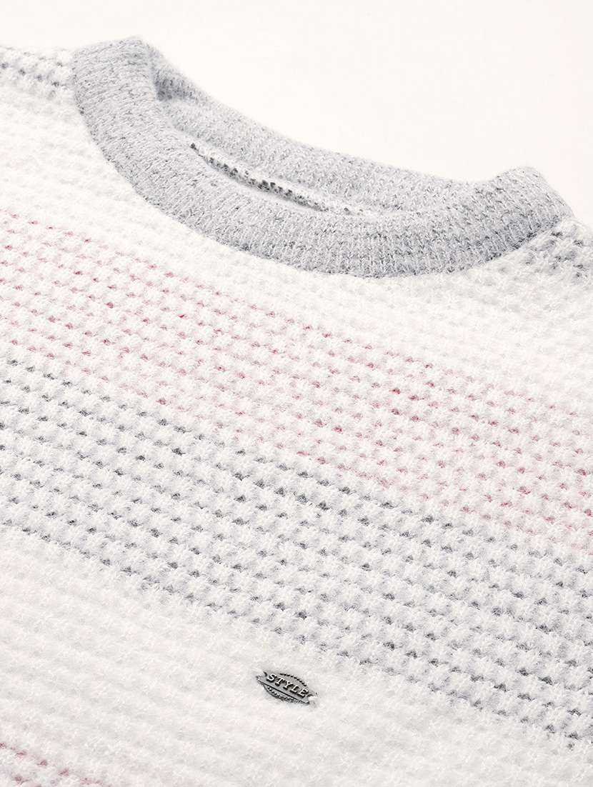 men self design long sleeve regular fit pullover  - 22086593 -  Standard Image - 4