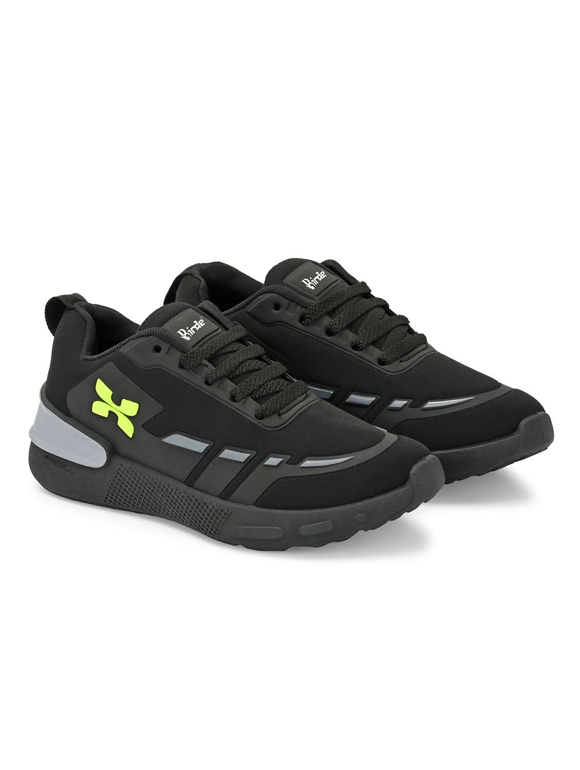 men black lace up sport shoe - 22086662 - Standard Image - 1