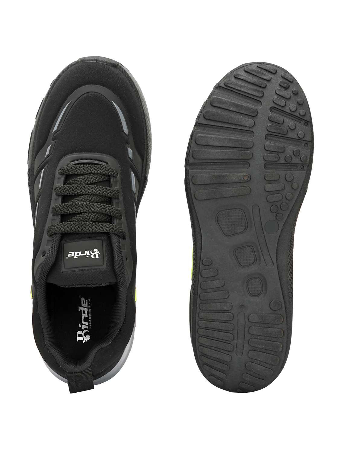 men black lace up sport shoe - 22086662 - Standard Image - 4