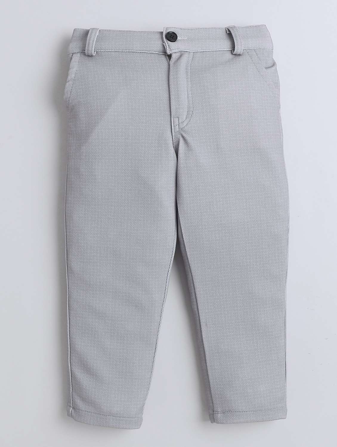 boys solid shirt and trouser with wasitcoat set - 22086697 - Standard Image - 4