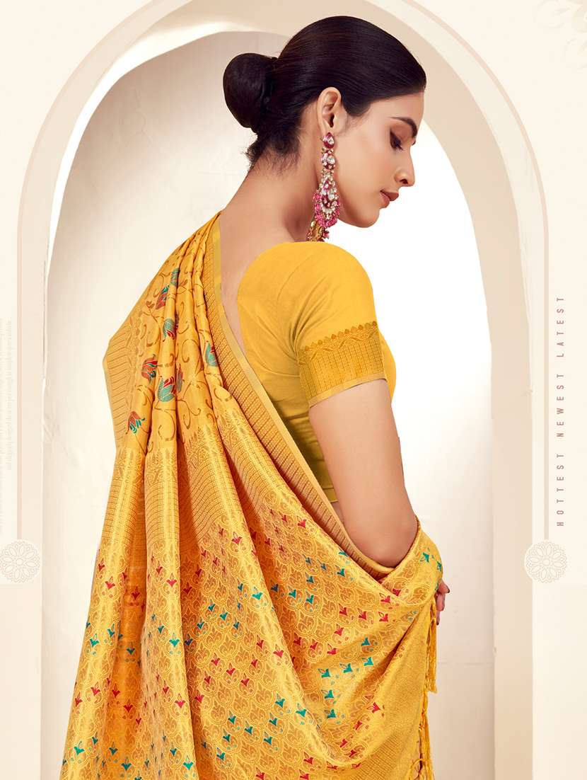 women self design banarasi saree with blouse - 22086710 -  Standard Image - 1