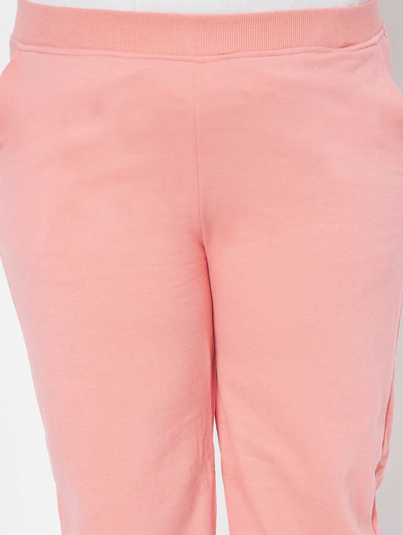 women plus size solid mid rise jogger - 22086856 -  Standard Image - 6