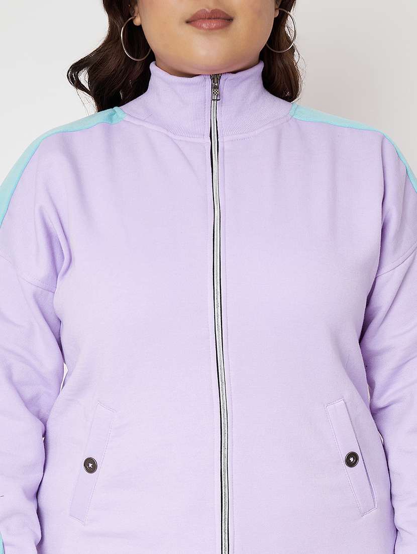 women plus size solid long sleeve sweatshirt - 22086883 -  Standard Image - 6