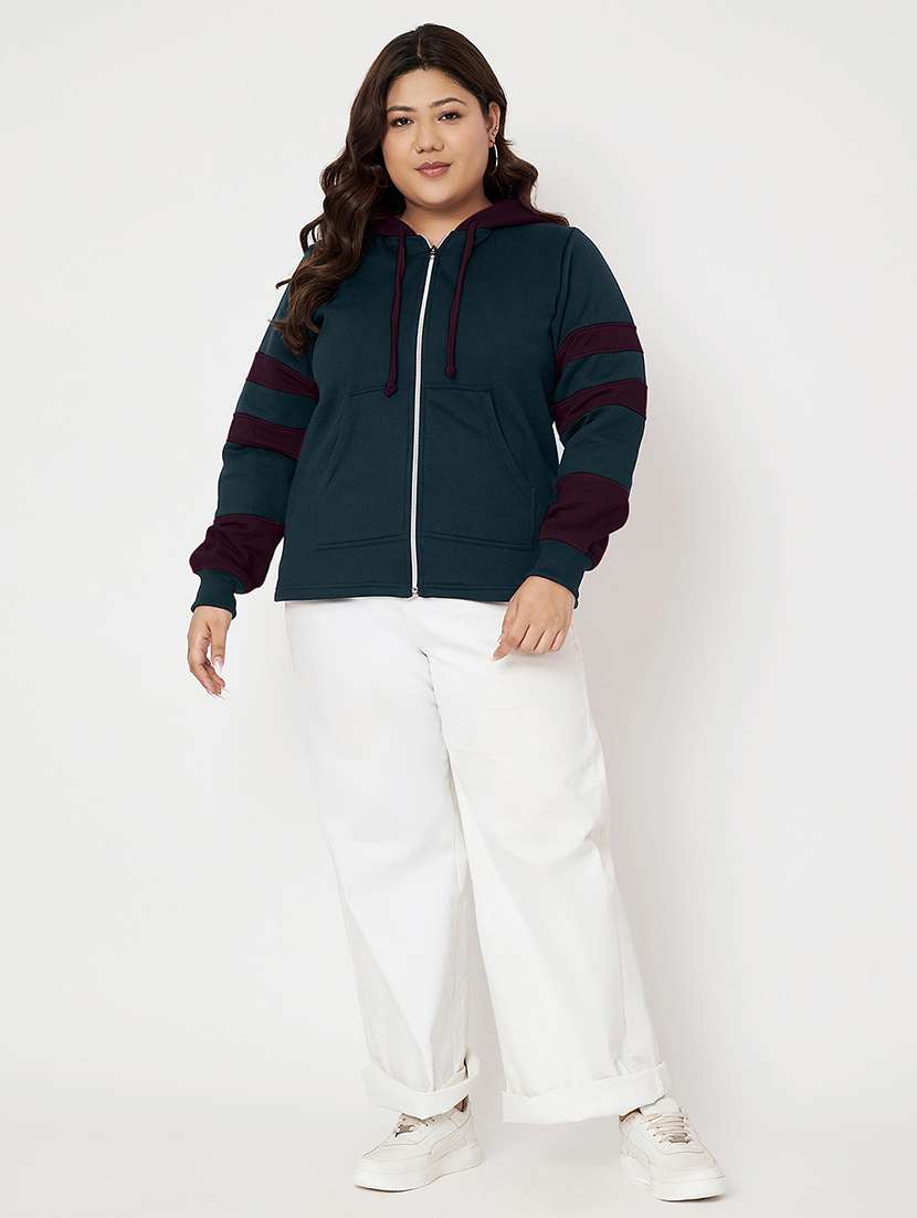 women plus size long sleeve sweatshirt - 22086886 -  Standard Image - 4