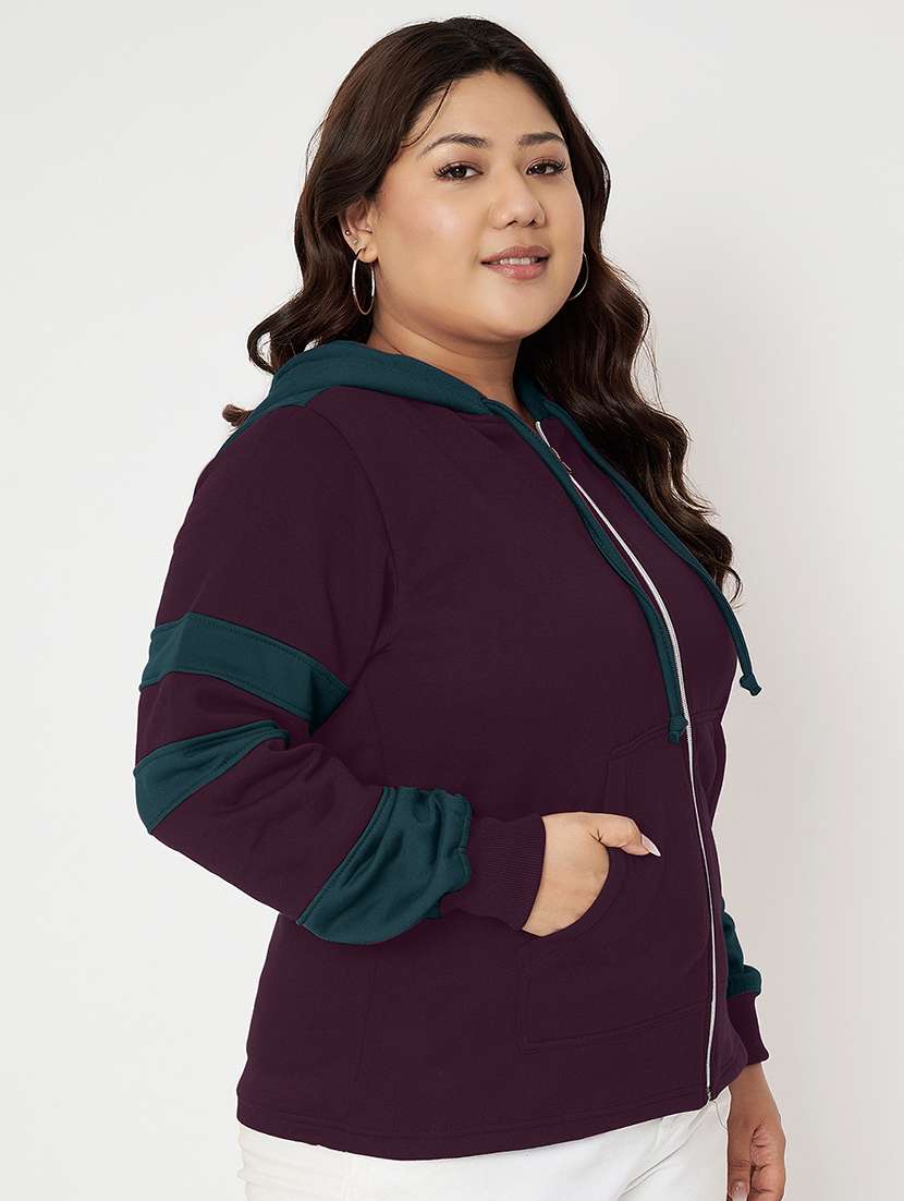 women plus size long sleeve sweatshirt - 22086887 -  Standard Image - 1