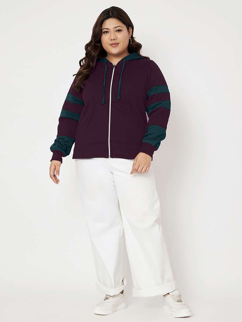women plus size long sleeve sweatshirt - 22086887 -  Standard Image - 4