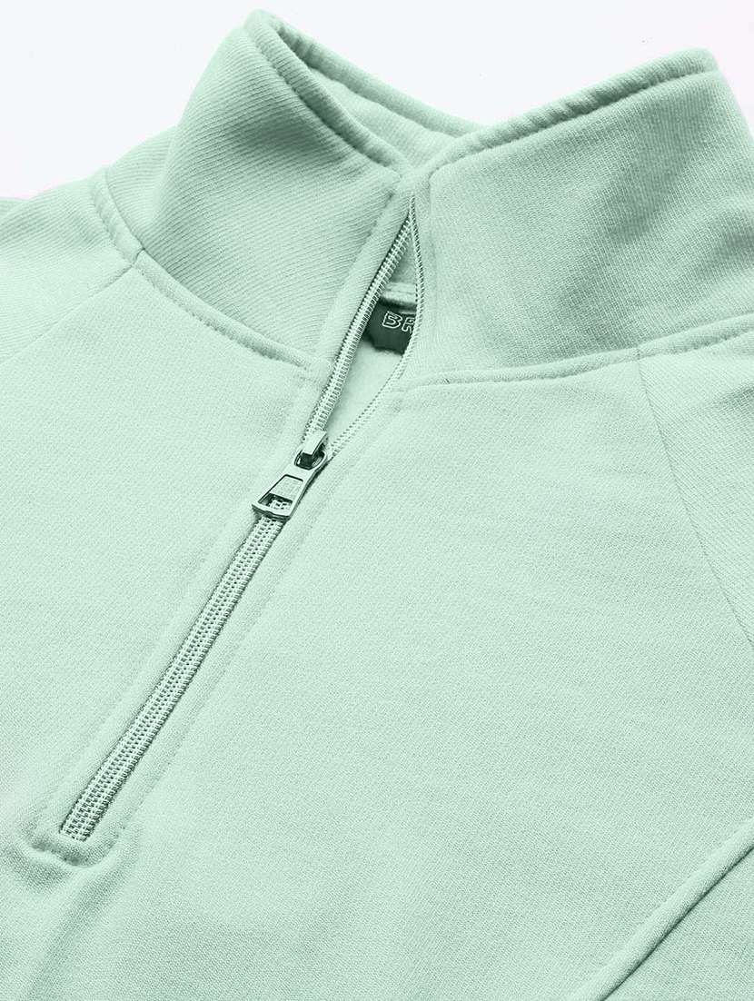 women solid long sleeve sweatshirt - 22086906 -  Standard Image - 4