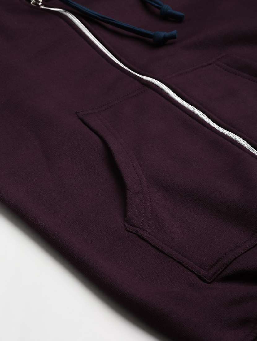 women color blocked long sleeve hooded sweatshirt - 22086919 -  Standard Image - 6