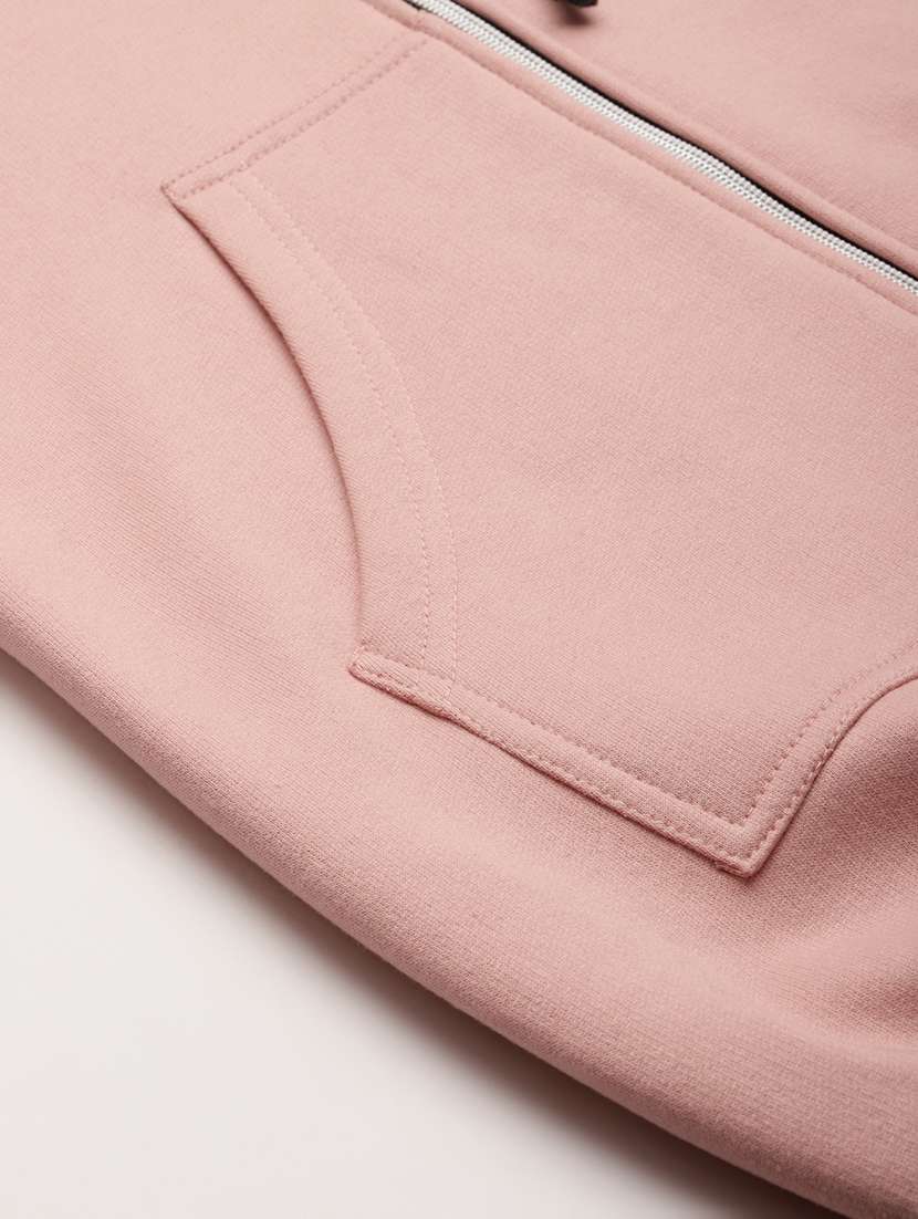 women color blocked long sleeve hooded sweatshirt - 22086920 -  Standard Image - 6