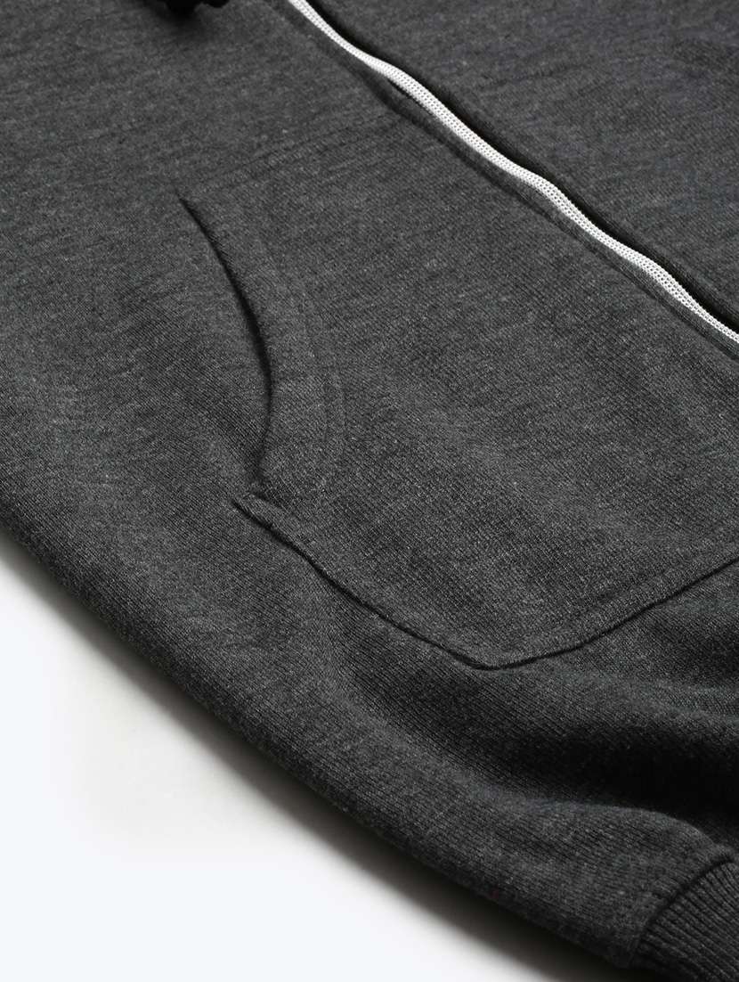 women color blocked long sleeve hooded sweatshirt - 22086922 -  Standard Image - 4