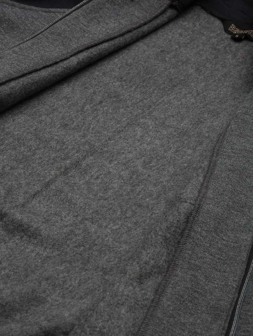 women color blocked long sleeve hooded sweatshirt - 22086922 -  Standard Image - 6