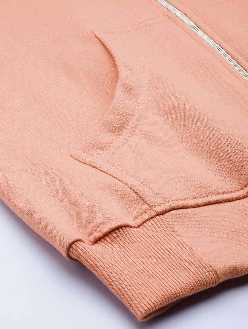 women solid sleeveless hooded sweatshirt - 22086933 -  Standard Image - 6