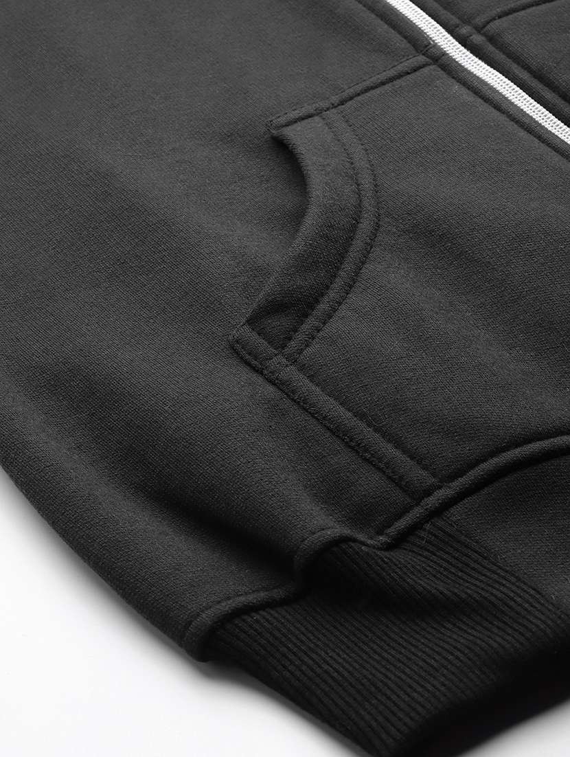 women solid sleeveless hooded sweatshirt - 22086938 -  Standard Image - 4